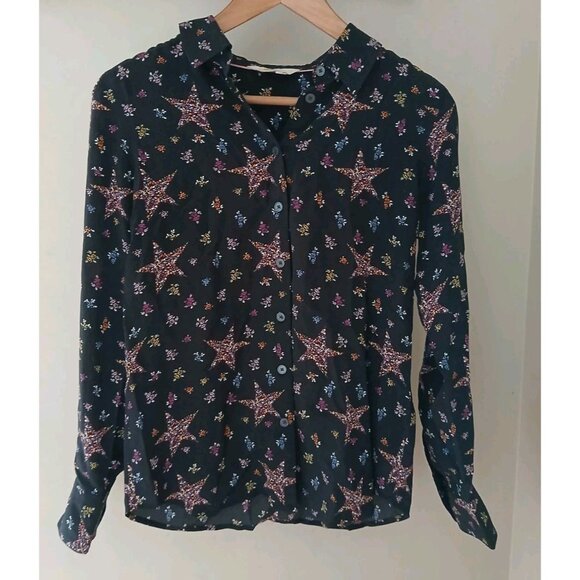 Boden Tops - Boden 100% Silk Button Down Blouse